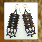 Tila-Weave Japanese Seed Bead Earrings