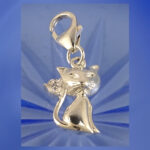 Sterling Silver Charm: Chloe the Cat